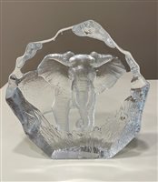 Scultura Maleras WILDLIFE SAFARI in Cristallo 33631 - 33631